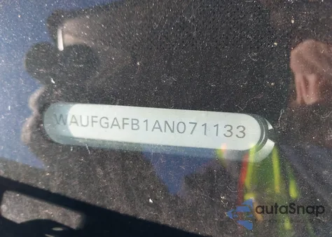 2010 Audi A6 3.0 Premium z USA, uszkodzony, nr VIN WAUFGAFB1AN071133